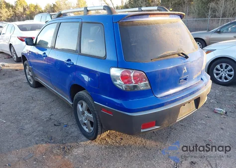 2004 Mitsubishi Outlander Xls from USA, damaged, VIN JA4LX41F44U029030